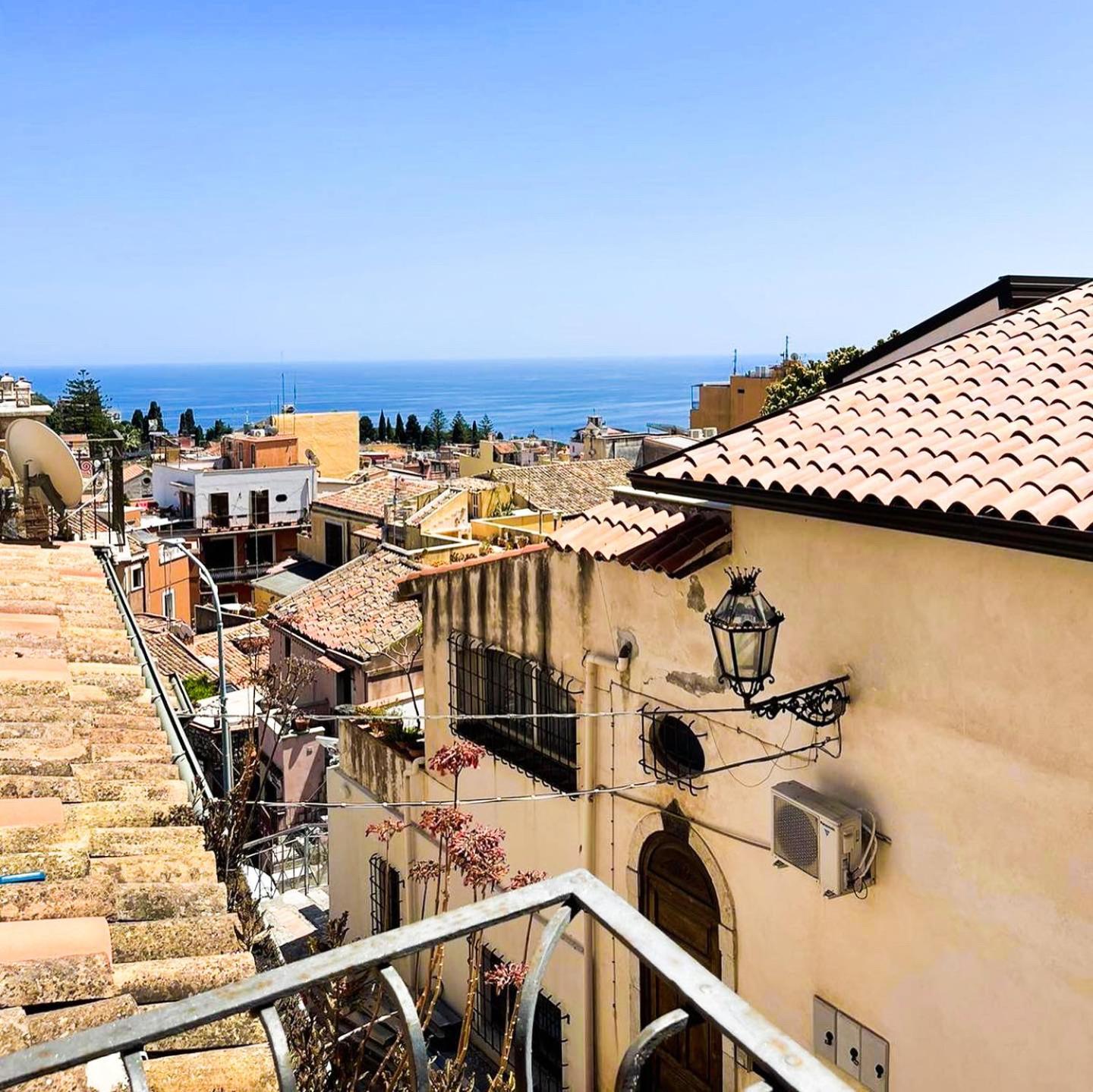 Appartement Panoramic Taormina Center Extérieur photo